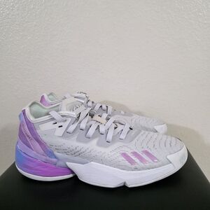 Adidas D.O.N. Mitchell Issue 4 AGY6502 US Men 10,5 Gray Lilac Basketball Shoes
